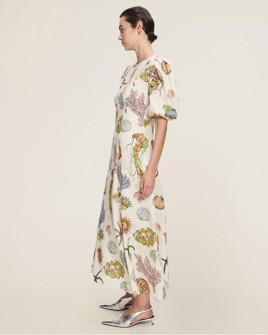 Alemais Sea Midi Dress photo 4