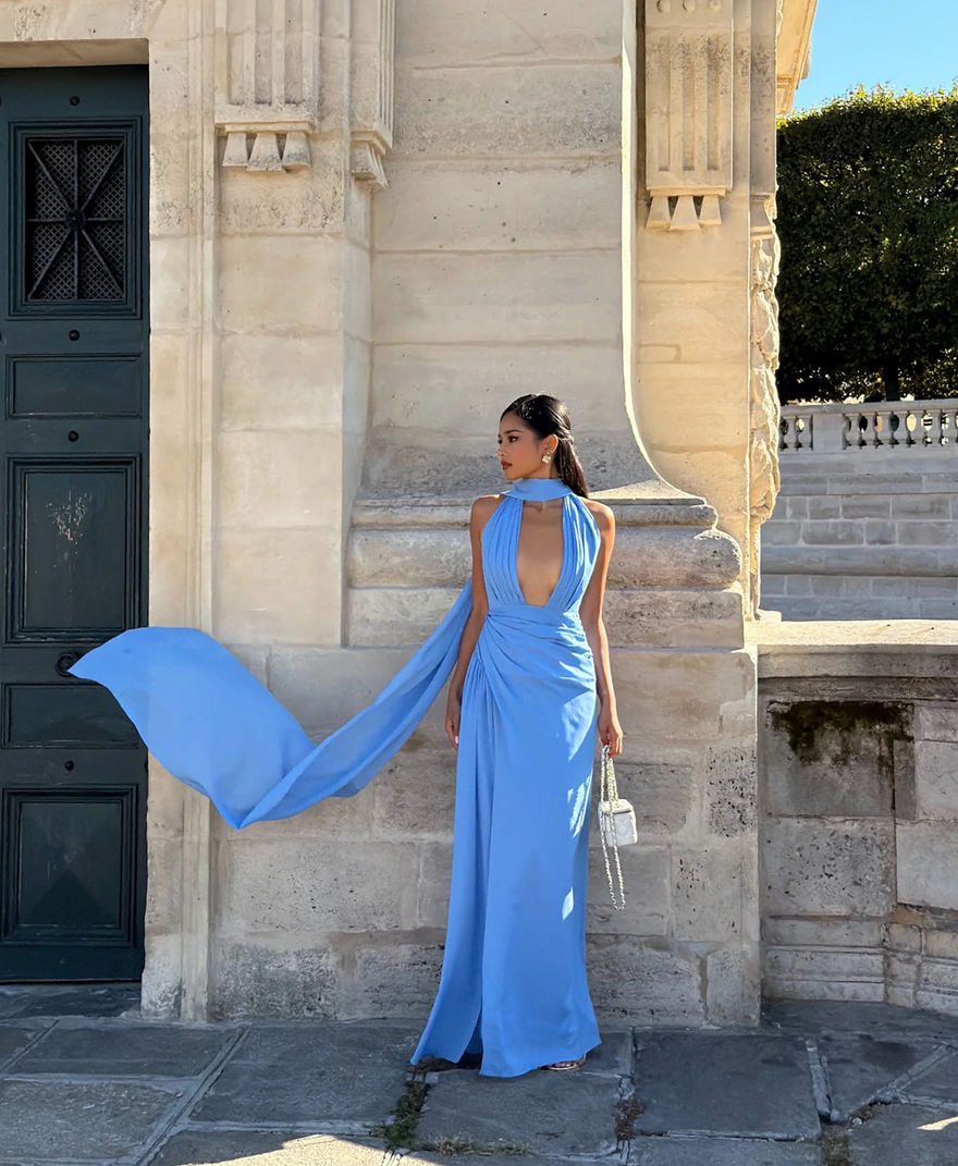 Calia Collection Antonia Dress - Sky Blue photo 2