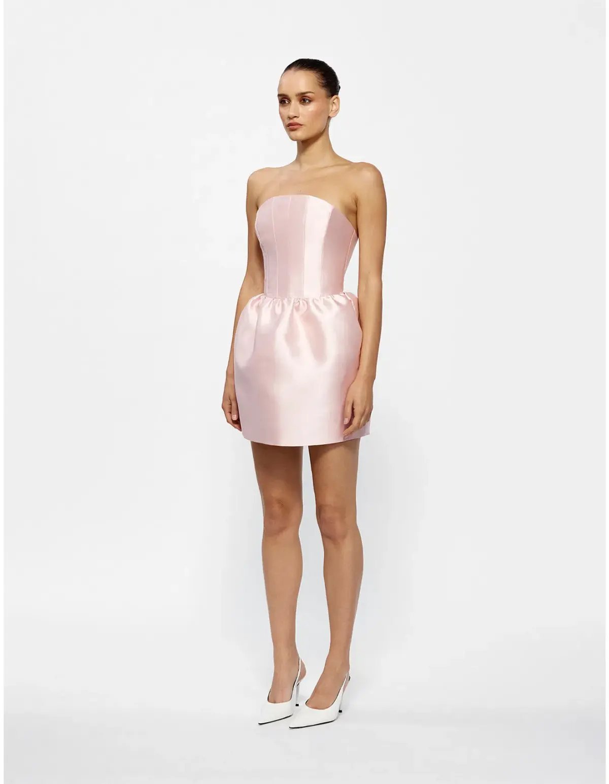 Effie Kats Luetta Mini Dress Blush Size AU 6 photo 2