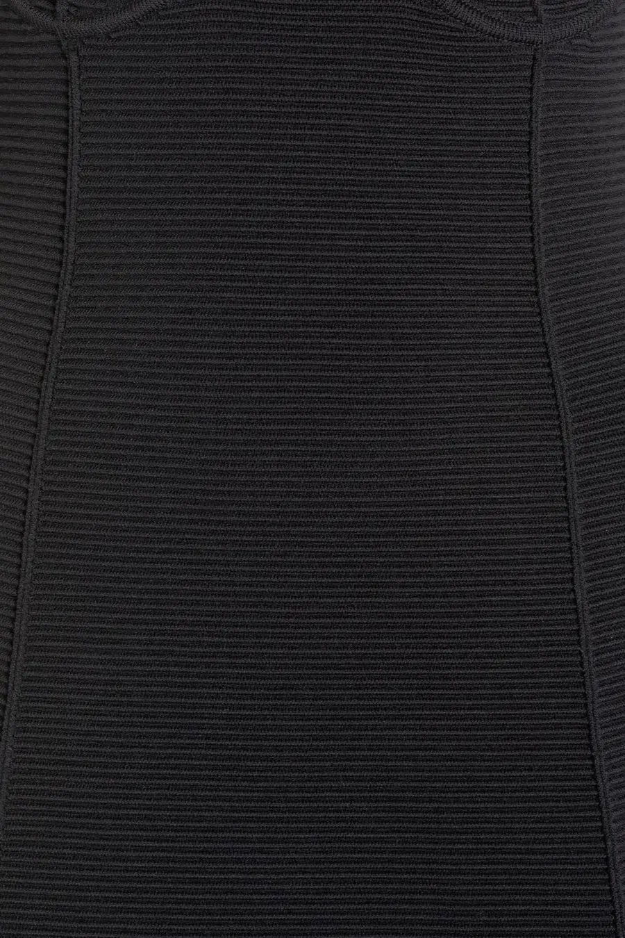 Aje Marisole Knit Midi Dress Black Size AU 10 photo 5