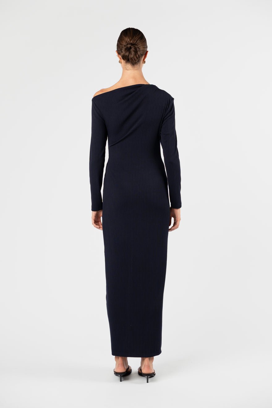 One Fell Swoop Kat Maxi Dress - Midnight photo 3