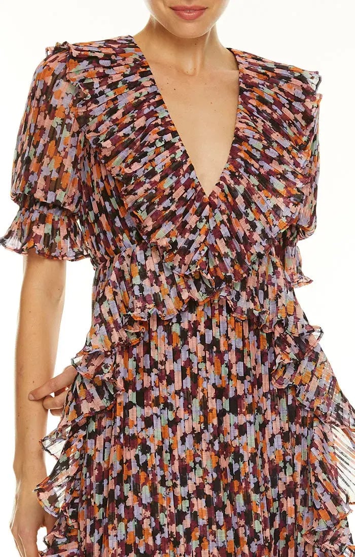 Sheike Faded Floral Maxi Dress Ivory Floral Size AU 12 photo 8
