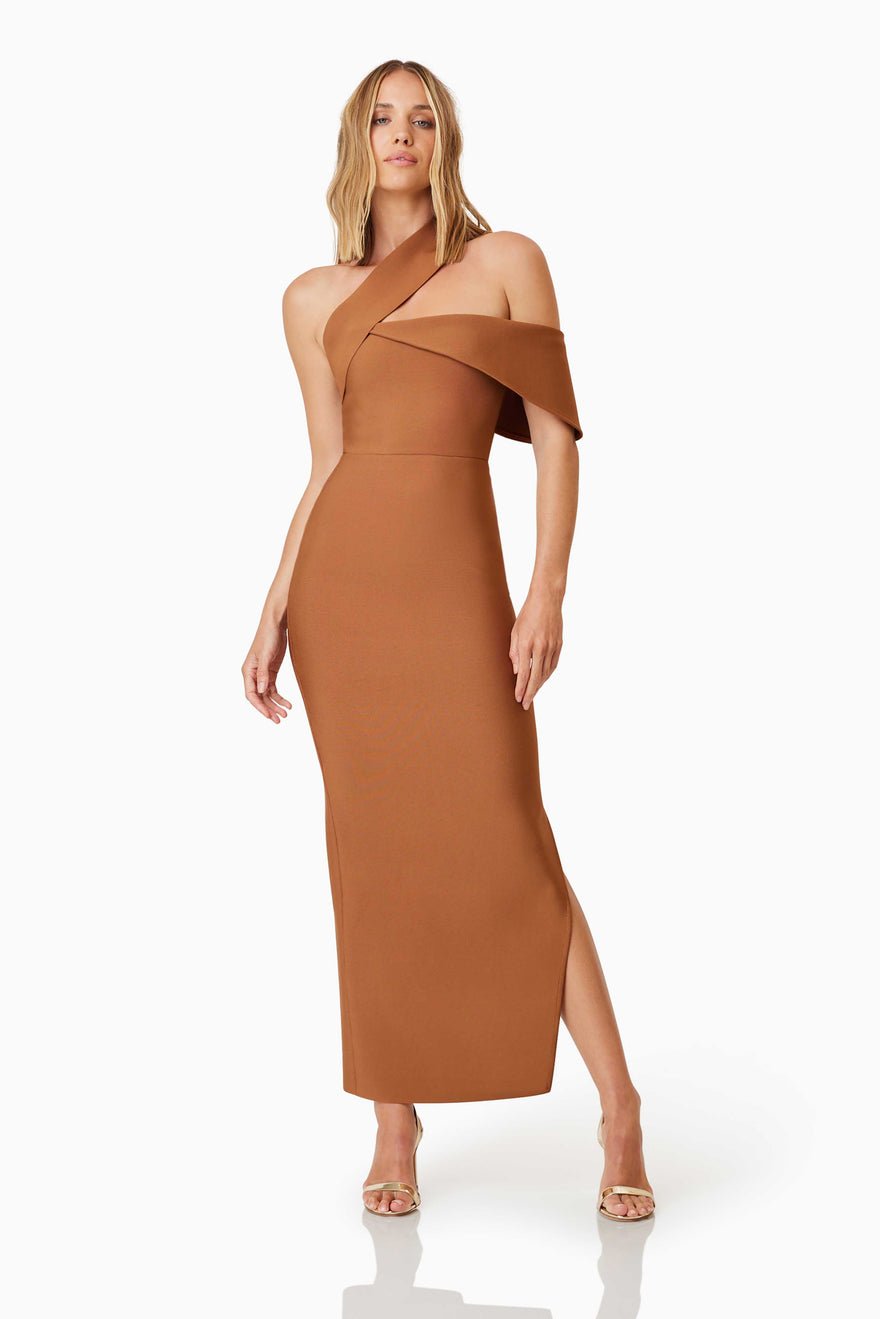 Elliatt Riley Maxi Dress - Bronze photo 2