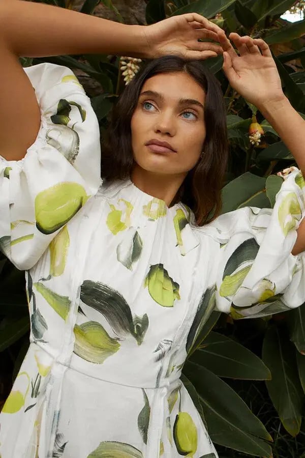 Aje Zest Midi Dress Print Size 6 / XS photo 3