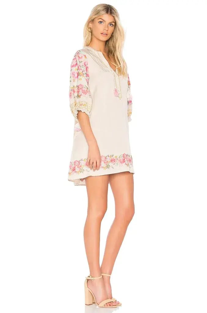 Spell and the Gypsy Cleo Tunic Mini Dress Print Size 8 photo 2