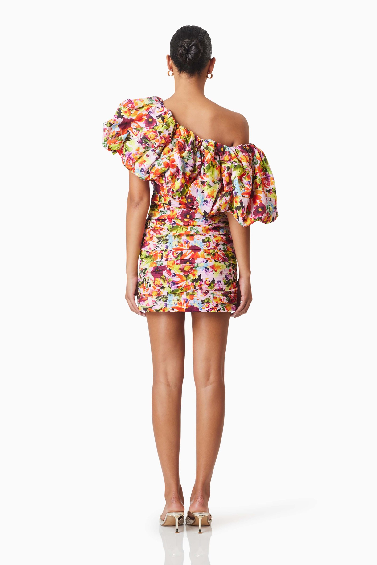 ELLIATT ELIRA MINI DRESS - PINK MULTI photo 4
