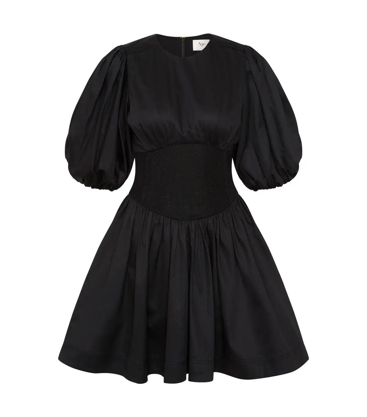 Aje Billie Corded Mini Dress Black Size AU 10 photo 5