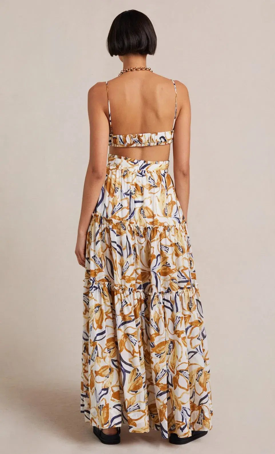 Bec & Bridge Eugenie Maxi Dress Print Size 10 photo 4
