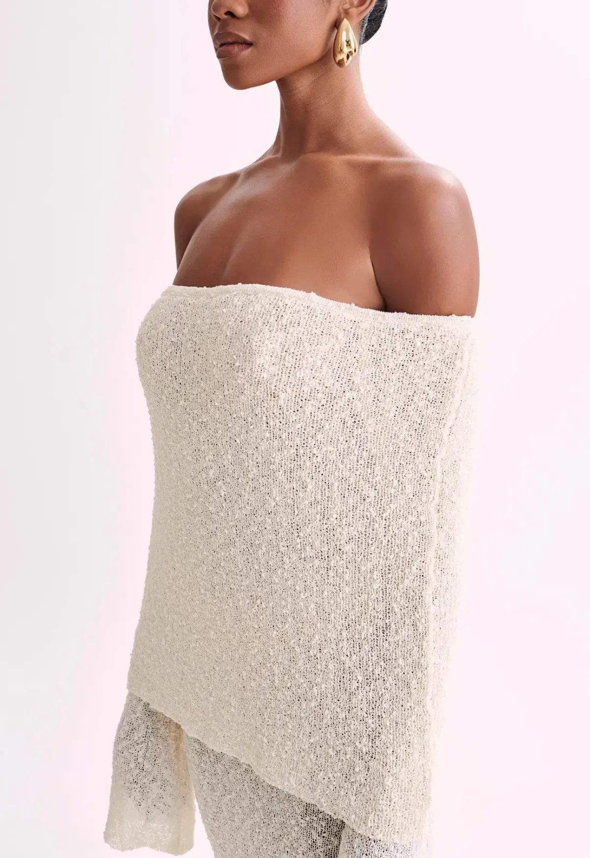 Meshki Marisol Off Shoulder Maxi Cream Size AU 8 photo 2