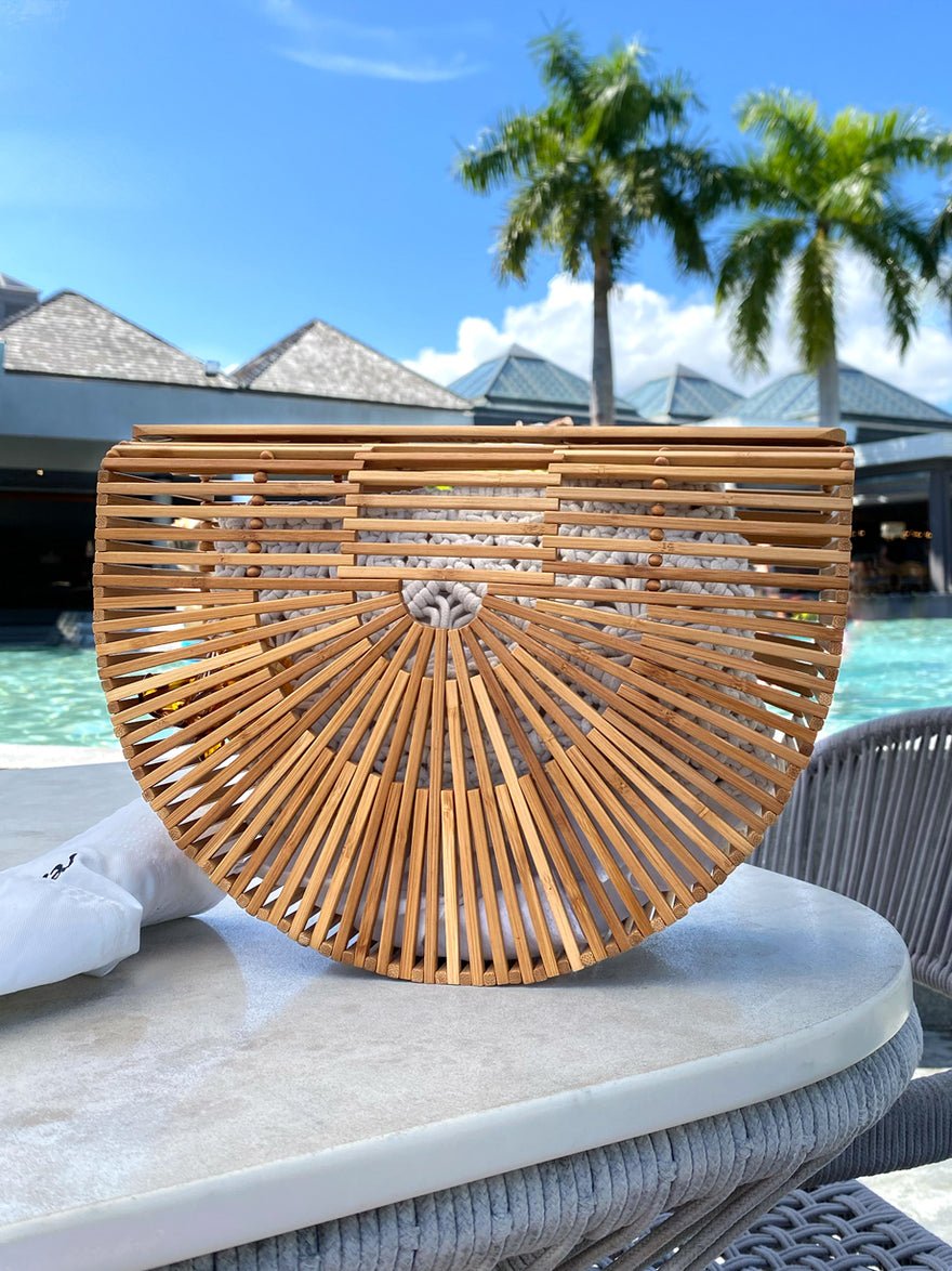 Cult Gaia Ark Bamboo Bag Large photo 3
