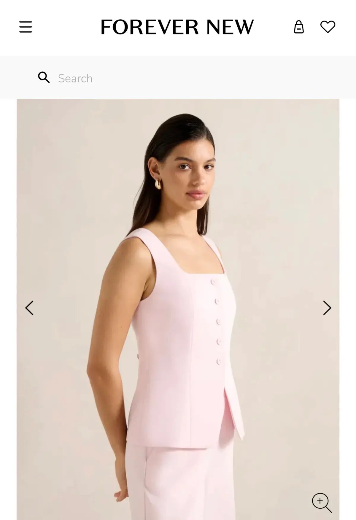 Forever New matching pink suit set photo 4