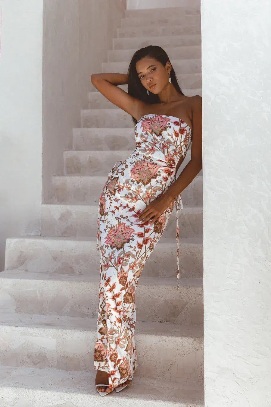 Sonya Moda Dima Dress Paisley Print Size 10/ M photo 4