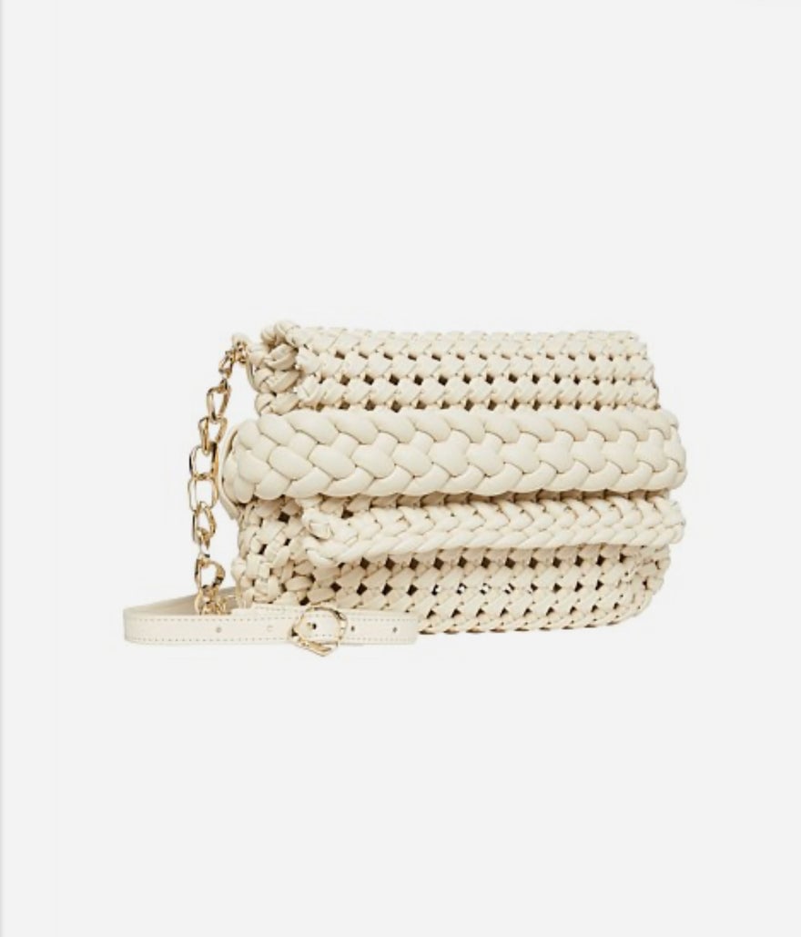 Aje Mirage Woven Clutch Bag photo 3