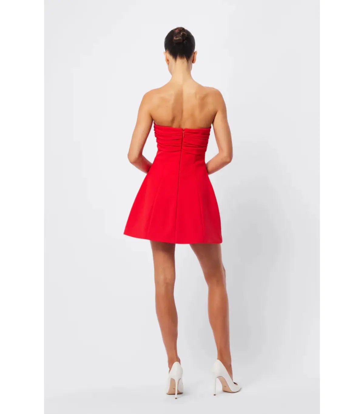 Mossman Bitter Mini Dress Red Size AU 10 photo 4