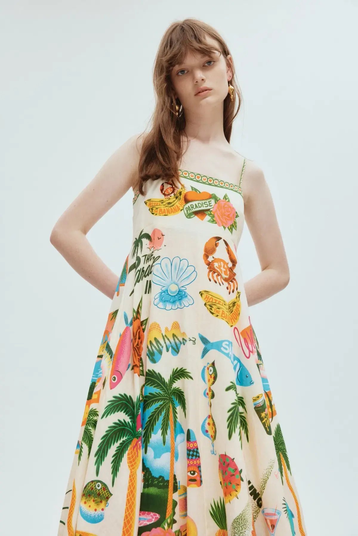 Alemais Paradiso Sundress Print Size 8 photo 4
