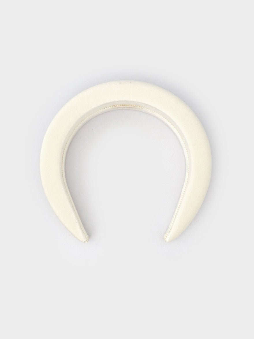 Max Mara Satin white headband photo 2