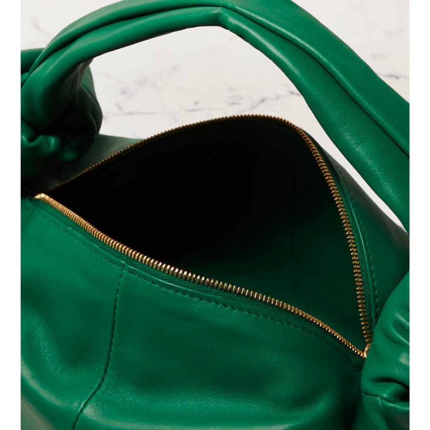 Bottega Veneta Mini Knotted Leather Tote (green) photo 3