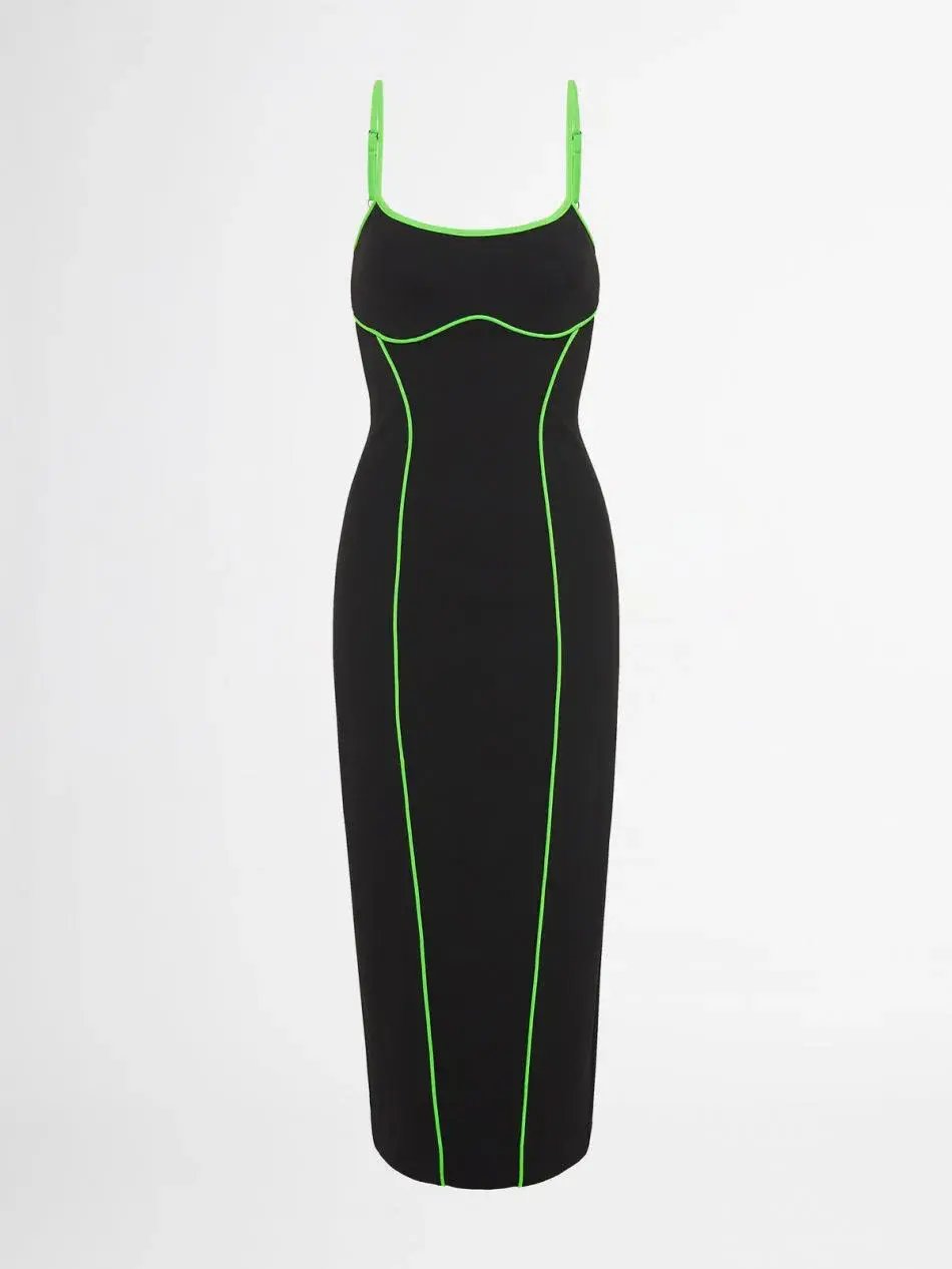 Sheike Vixen Midi Dress Black Size 12 / L photo 3