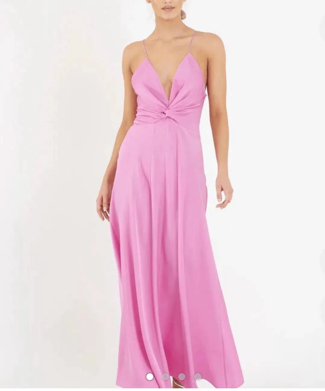 One fell swoop pink maxi dress photo 2