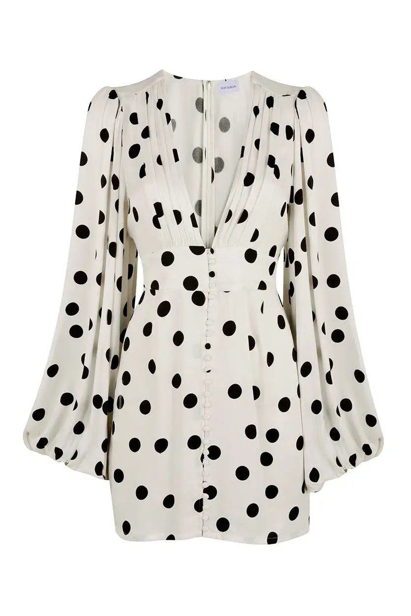 Rat & Boa Perla Mini Dress Print Size XS / Au 6 photo 3