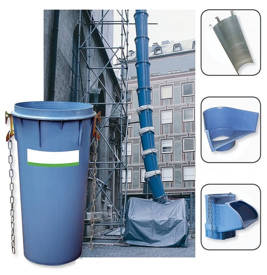 CONSTRUCTION RUBBISH CHUTES for HIRE. photo 2