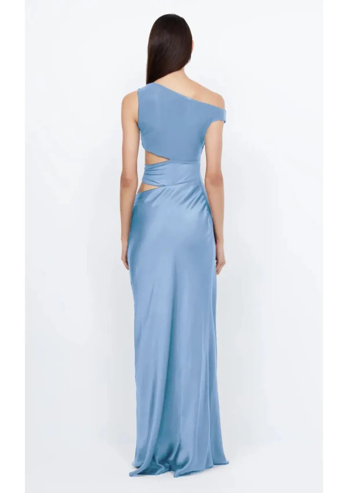 Bec & Bridge Whorl Asym Maxi Dress in Blue Size 16 photo 3
