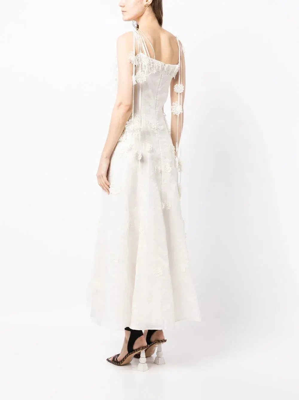 Rachel Gilbert Lorie Maxi Dress Ivory Size 0 / AU 6 photo 3