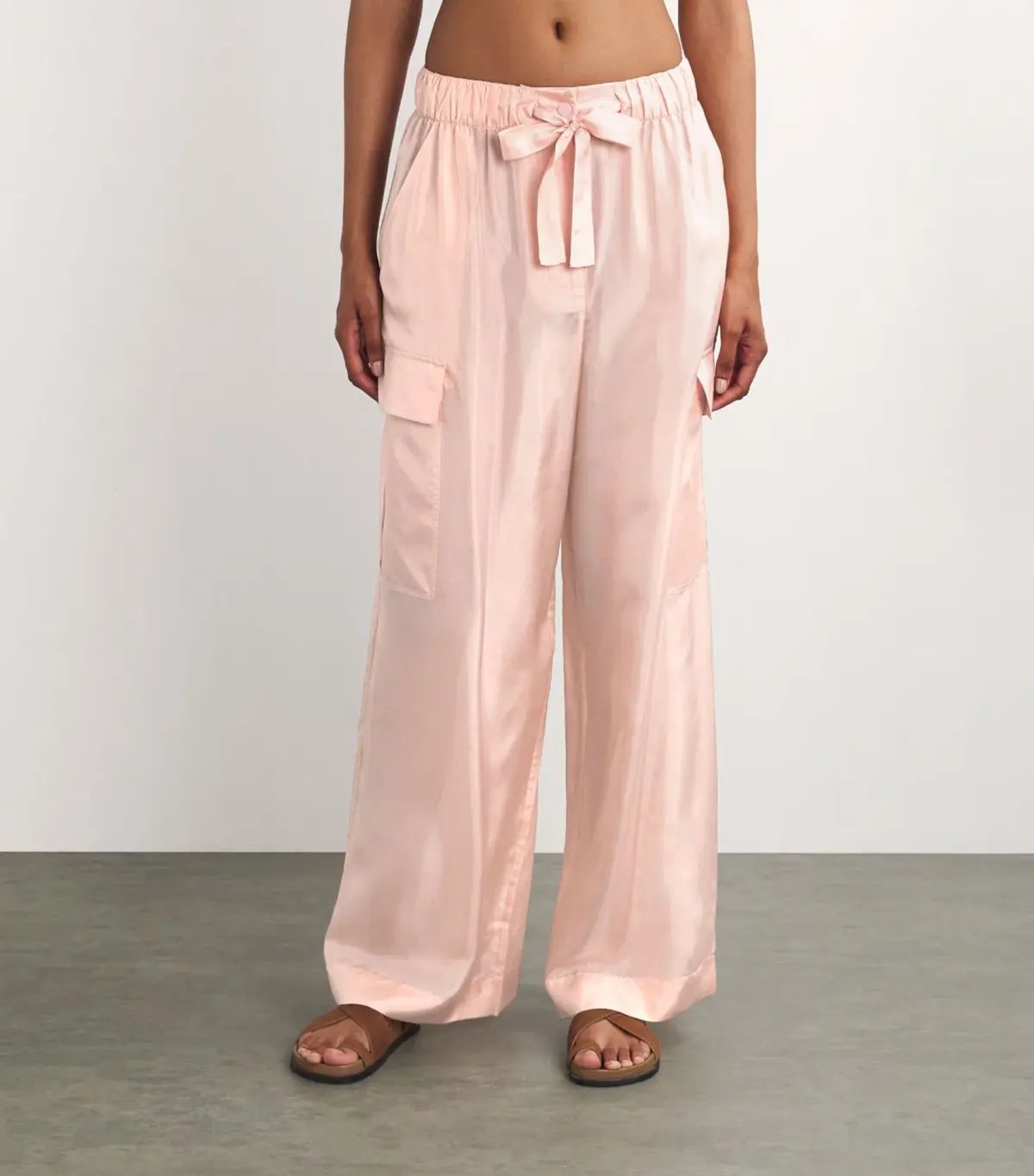 Zimmermann Manstyle Shirt Lemon and Relaxed Pocket Pants Pink Set Size 0 / AU 8 photo 2