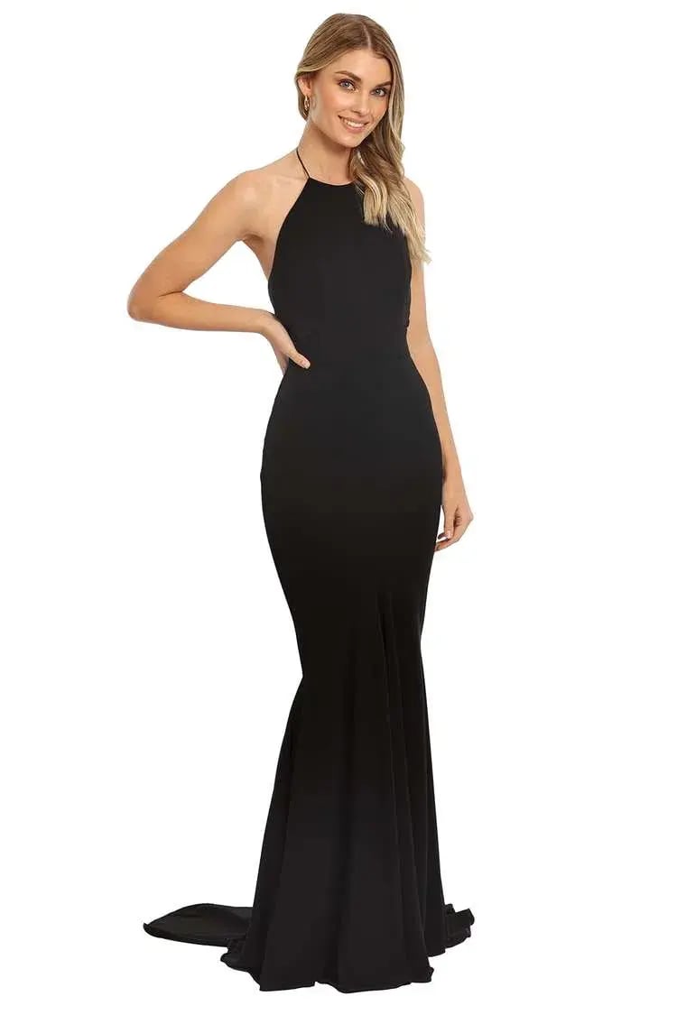 Alex Perry Talise Gown Black Size 8 photo 2