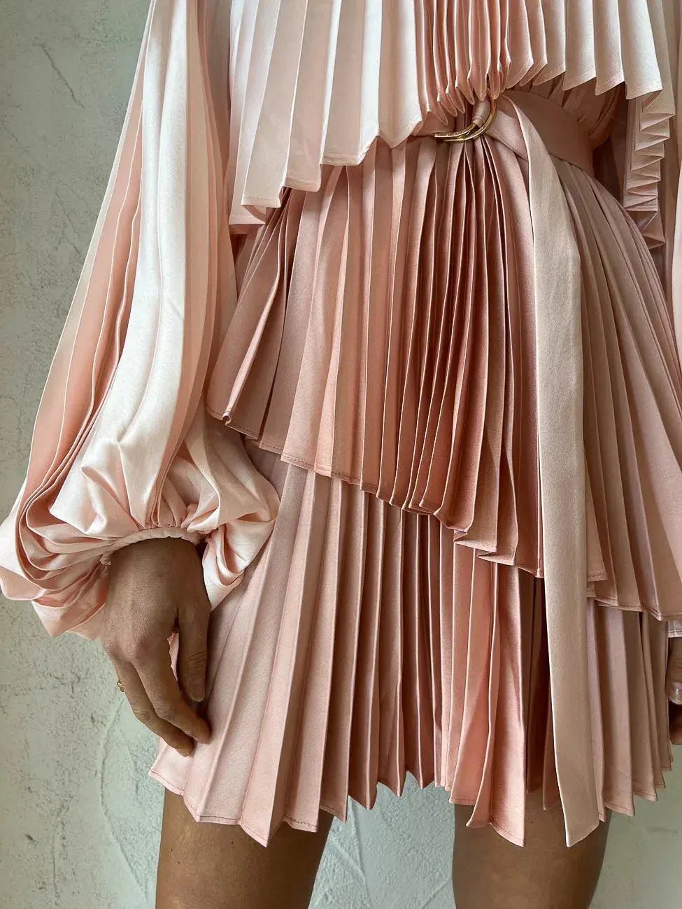 Acler Barnard Dress Gradient Pink Size 8 photo 5
