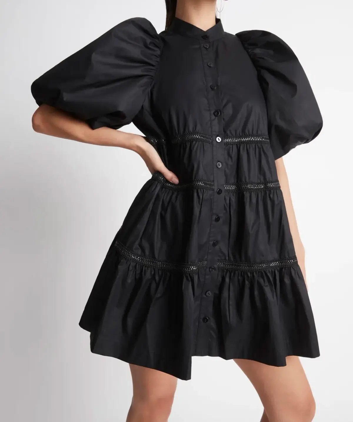 Sheike Pollyana Dress Black Size 12 photo 3