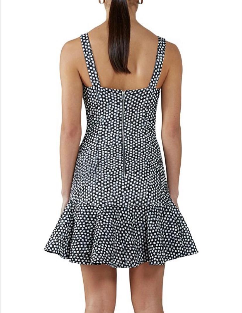 By Johnny spotty dotty bell hem dress size 10 photo 2