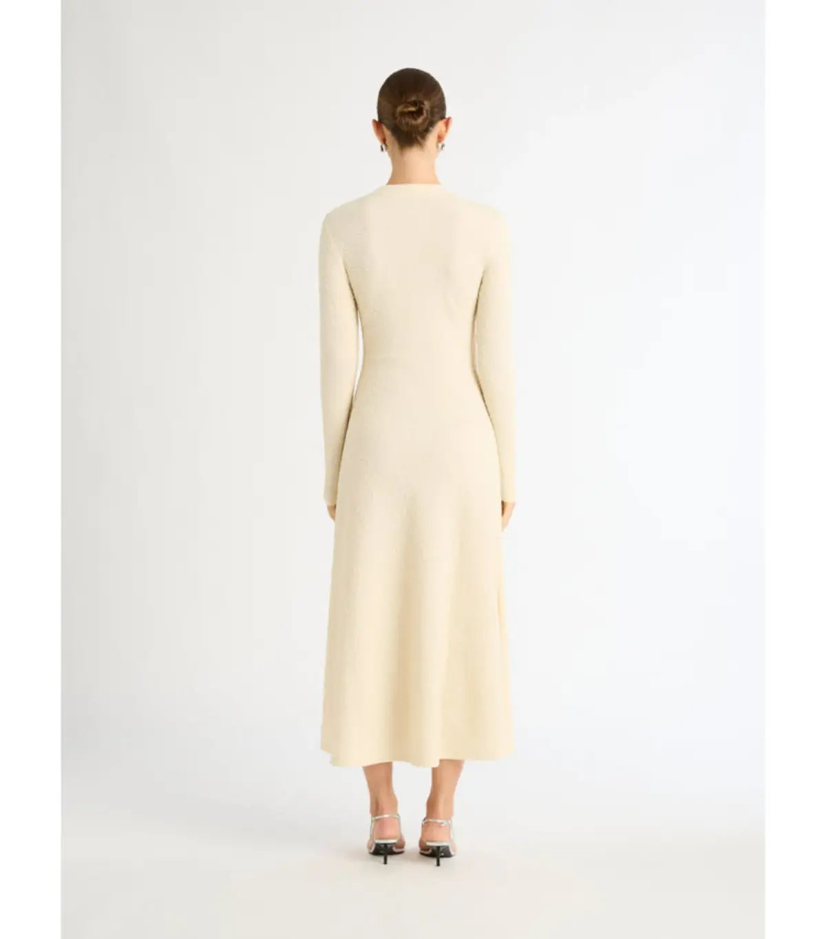 Sheike Surrender Midi Dress Neutral Size AU 10 photo 3