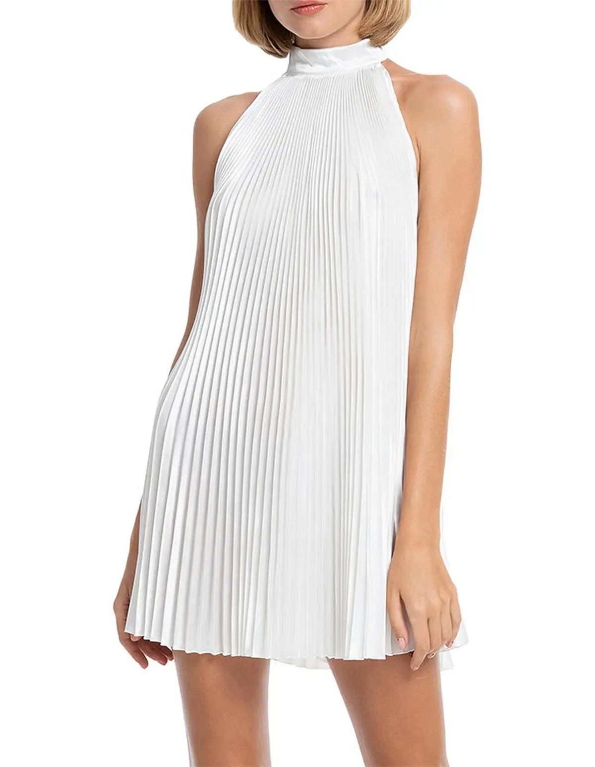 Lidee Amour Halter Neck Mini Dress White Size 10 photo 2