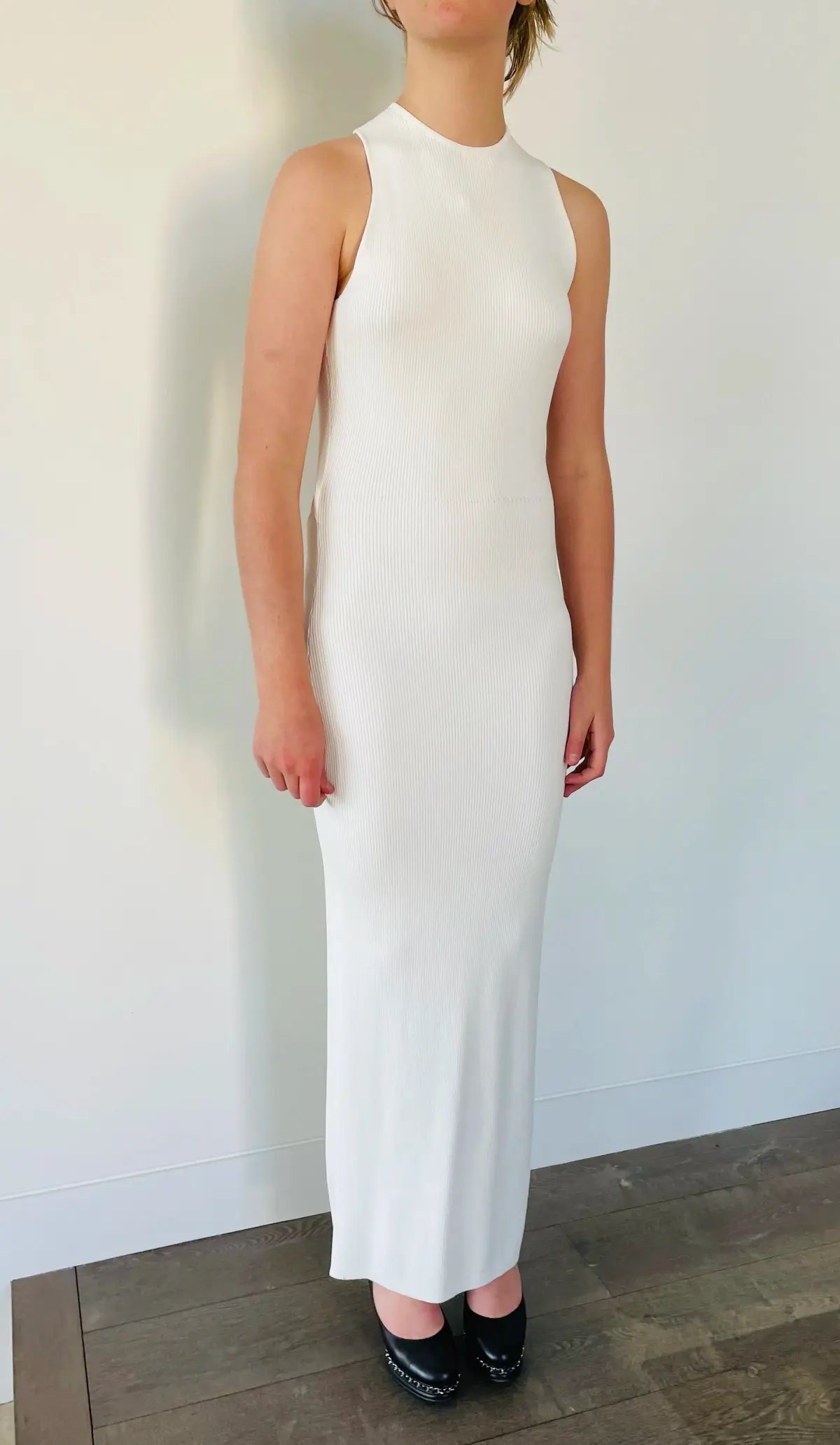 Sir the Label Celena Cross Back Dress White Size 8 photo 3
