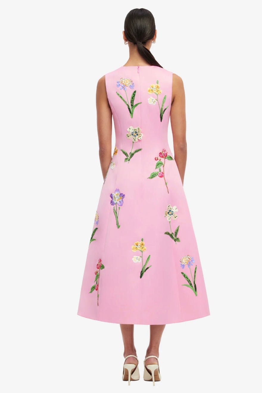 Leo Lin Cleo Embellished Sleeveless Midi Dress photo 2