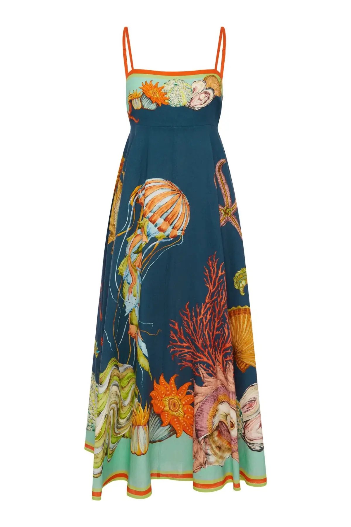Alemais Dorian Midi Sundress Multi Size 10 photo 3