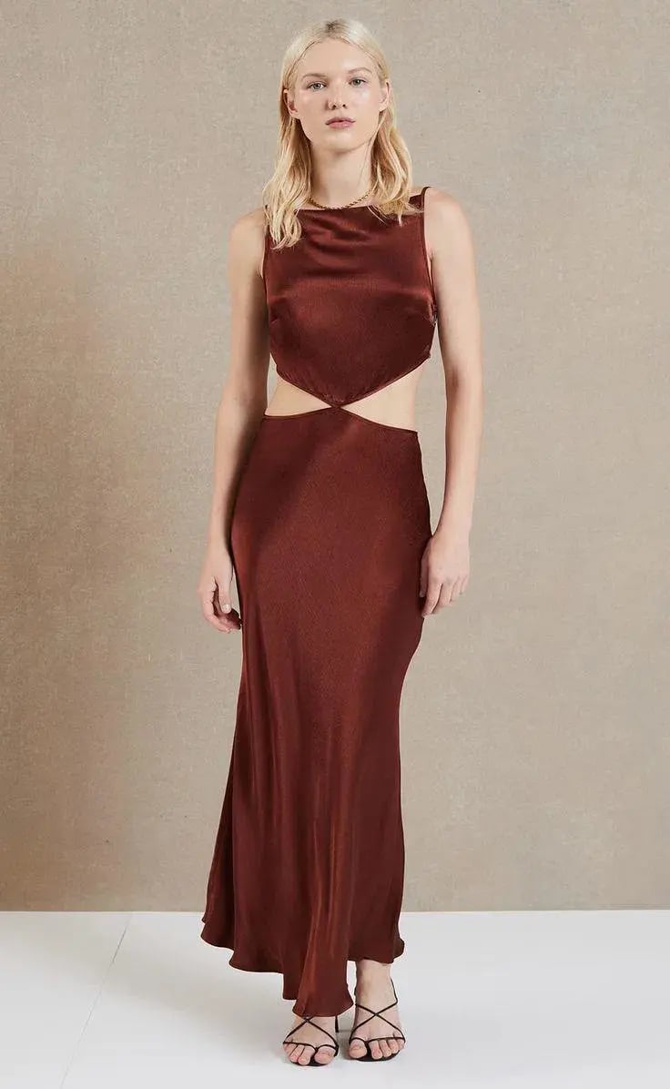 Bec and Bridge Dress Red Size 8 photo 3