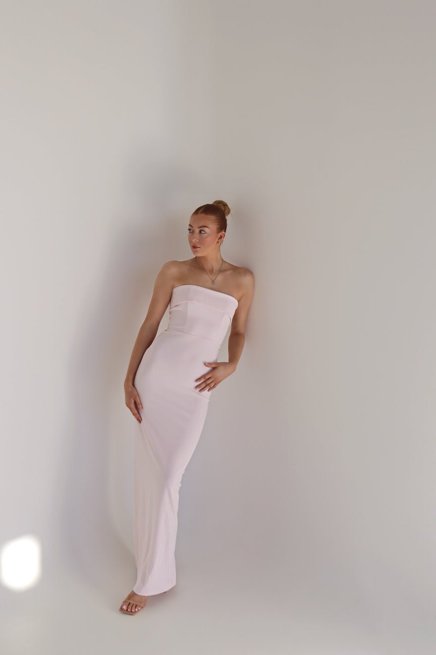 Effie Kats Monroe Gown Ice Pink photo 3
