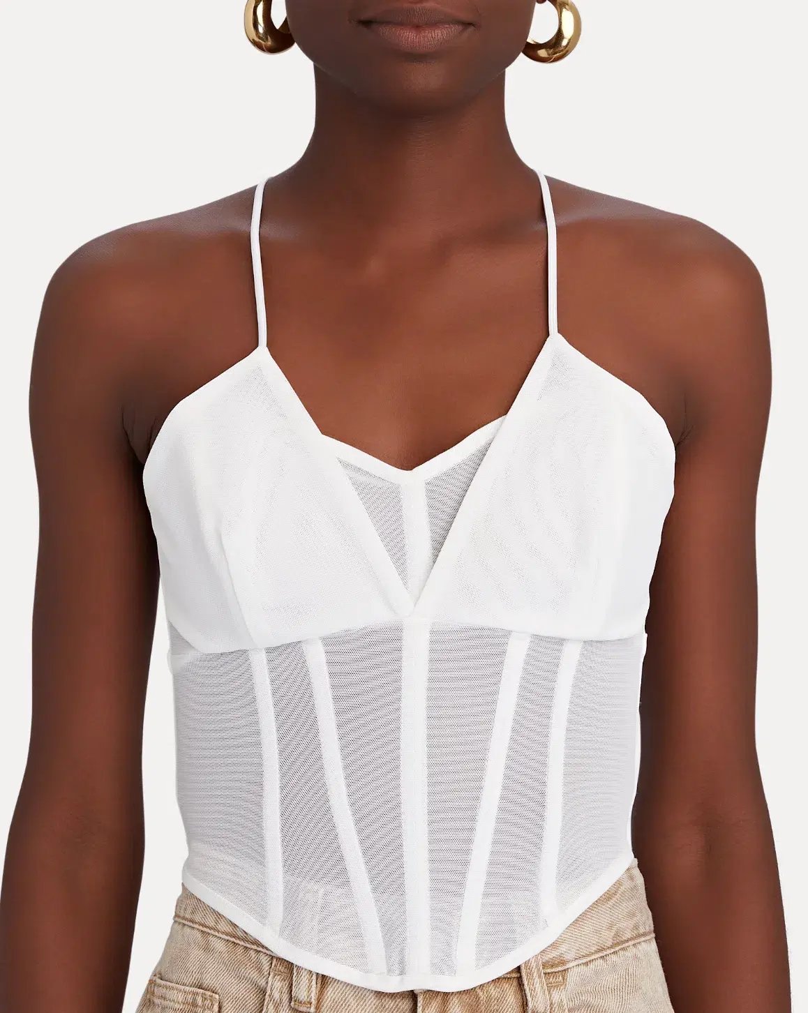 Viktoria and Woods Sigma Corset Bustier White Size 1 / AU 8 photo 5
