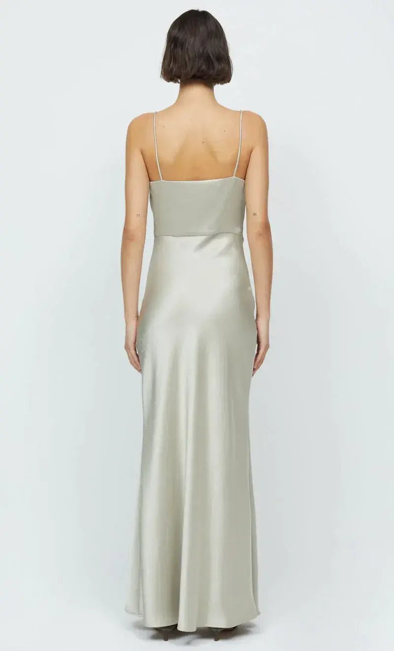 Bec & Bridge Nadia Maxi Dress Ecru Size 8 photo 3