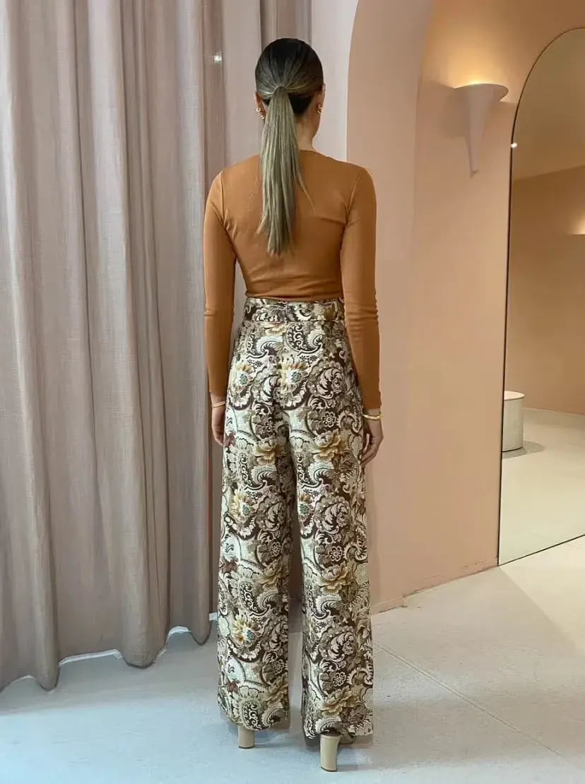 Alemais Phillipa Pant Print Size AU 10 photo 2