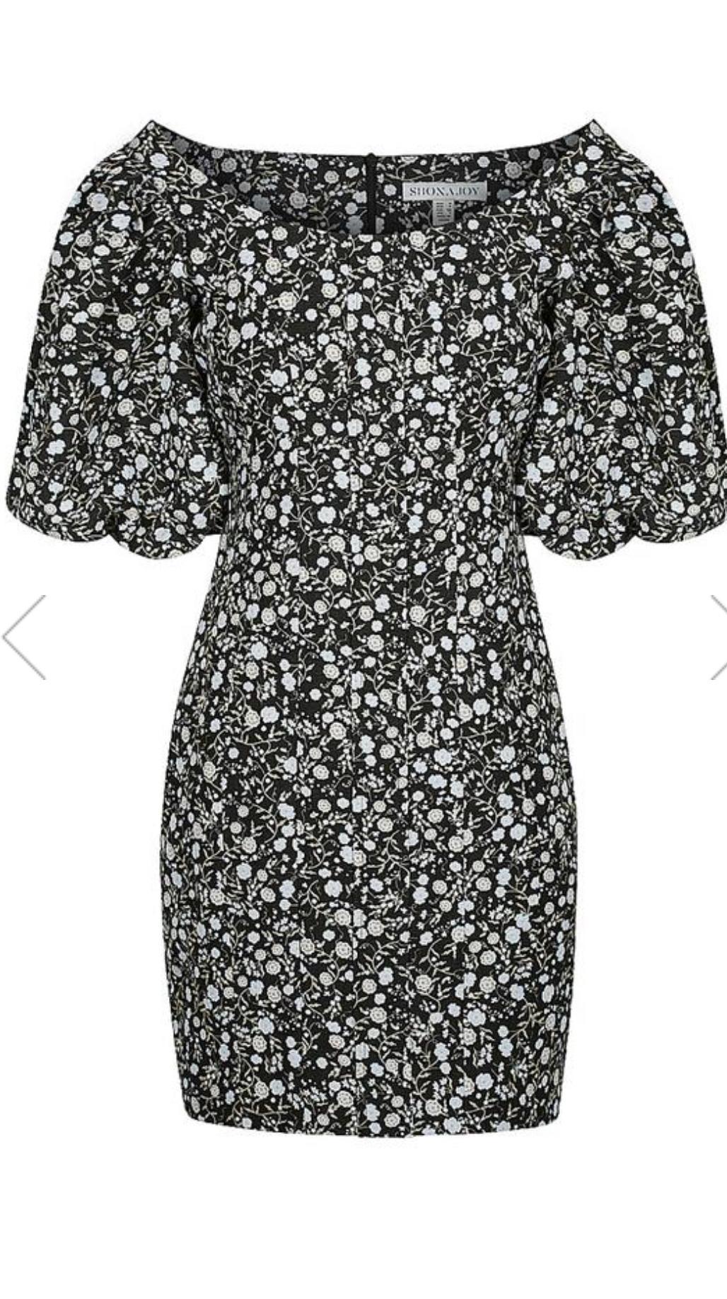 Shona Joy Parker Linen Fitted Mini Dress photo 2