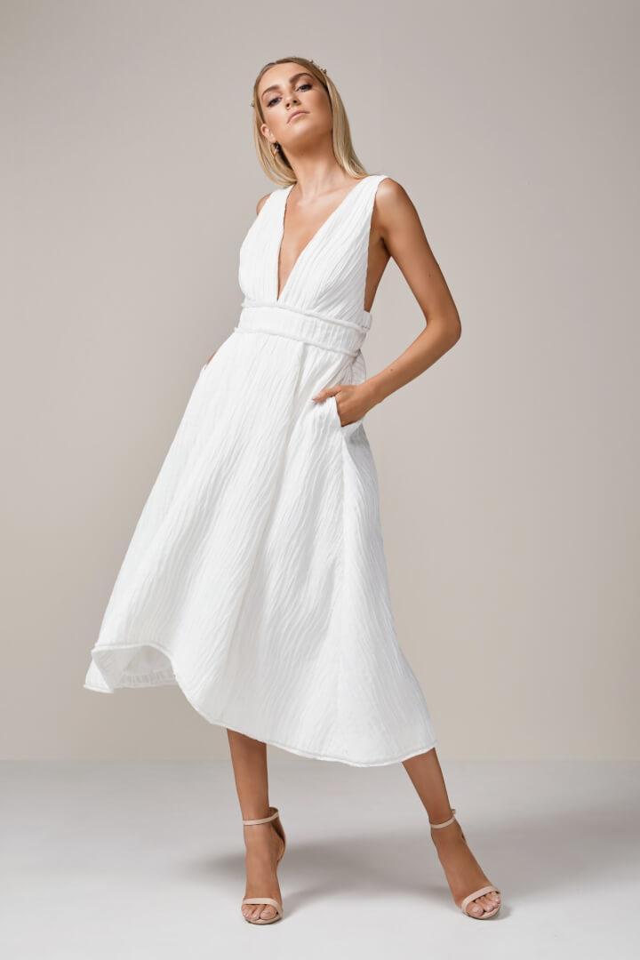 Taluha - Take Me Out Midi Flare Dress photo 2