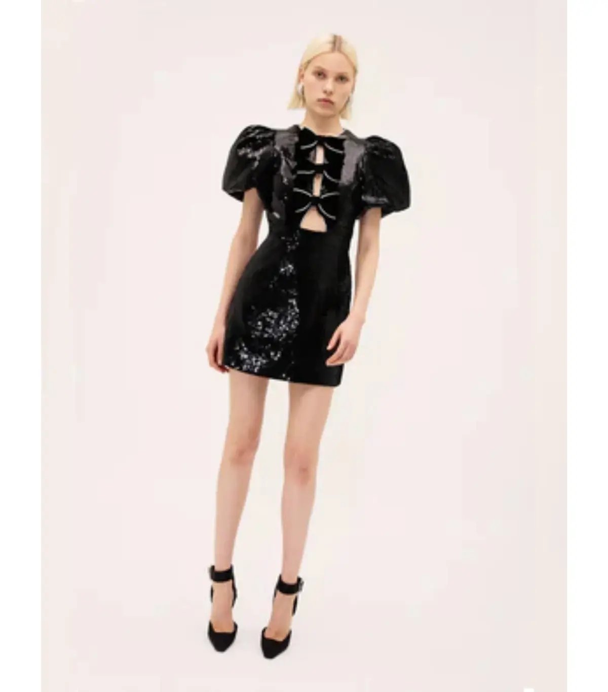 Natalie Rolt Avril Mini Dress Black Size 10 photo 33