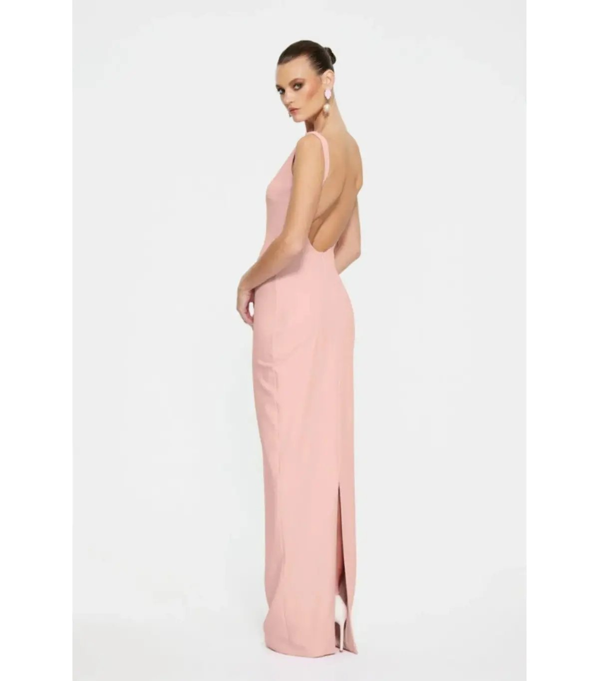 Effie Kats Verona Maxi Gown in Blush Size XS / AU 6 photo 3