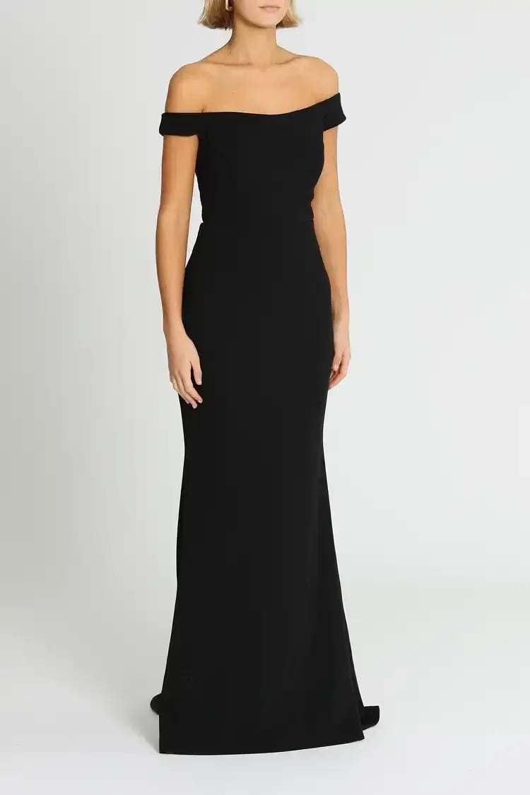 Samantha Rose Thompson Gown Black Size 12 photo 2