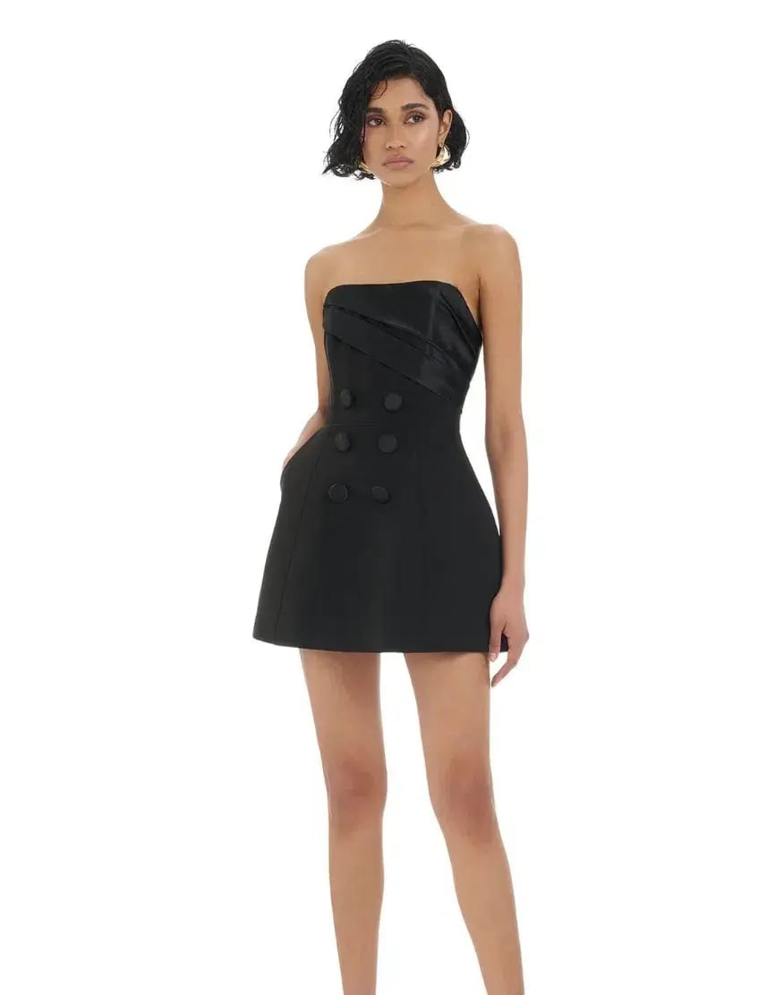 Eliya the Label North Mini Dress Black Size L / AU 12 photo 2