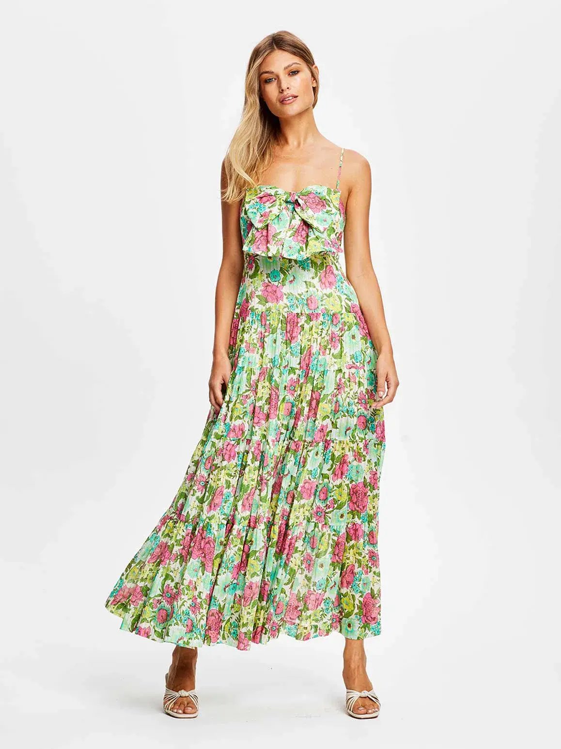 Alice McCall Multi Wildflowers Maxi Dress Print Size AU 6 photo 2