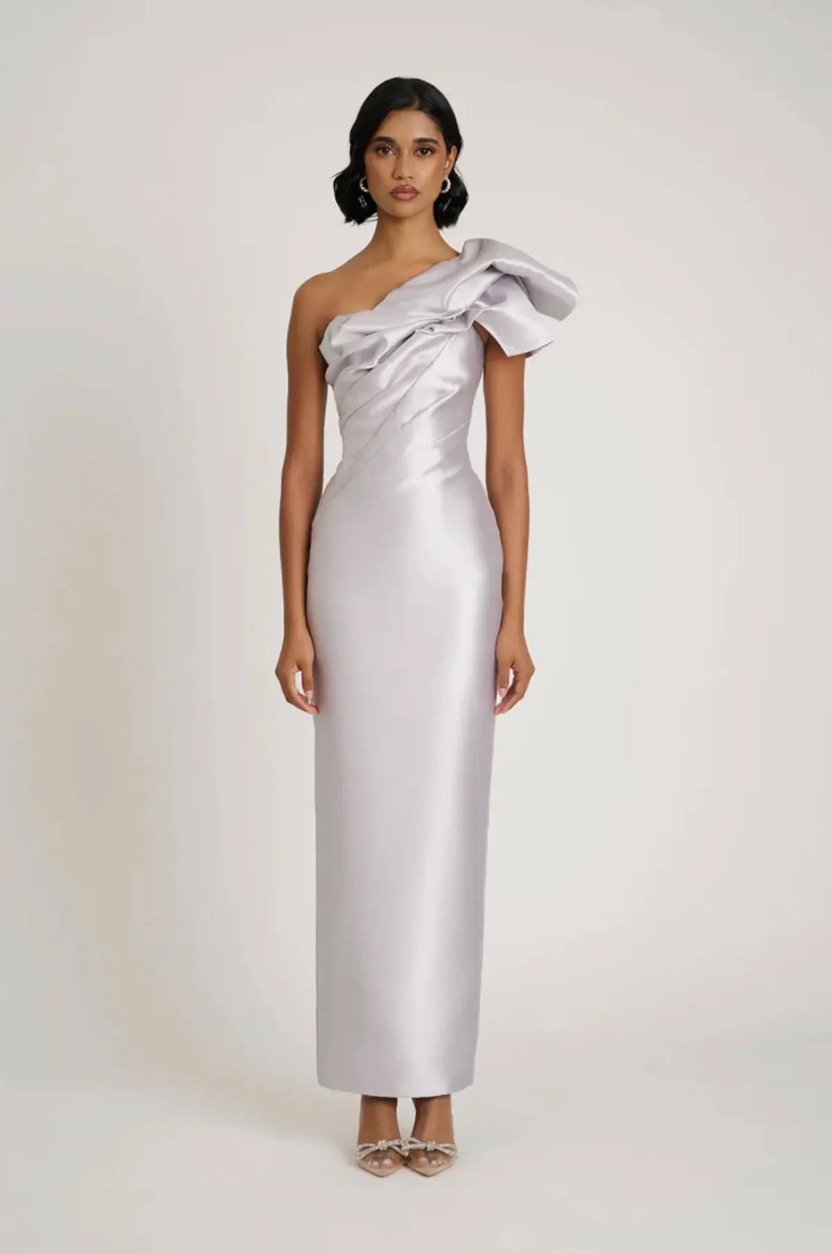 Eliya The Label Ashton Gown Silver Size S / AU 8 photo 2
